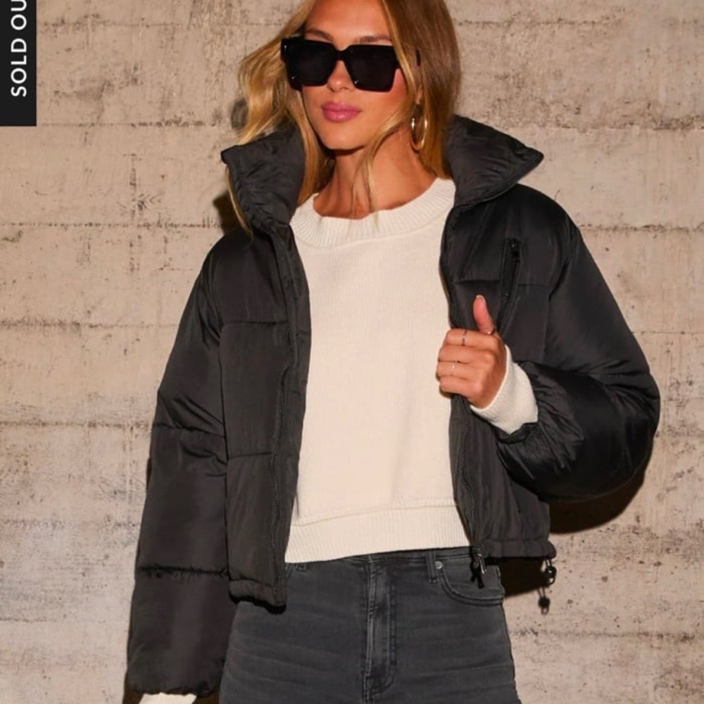 Vici Black Puffer Jacket
